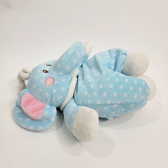 Ganz Baby Musical Pull Down Plush Ellison Blue Plush Toy 10" - Picture 3 of 9